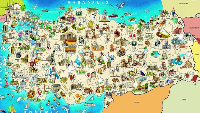 Memleketinizin en meşhur yemeği, tatlısı ya da gezilecek yeri ne?