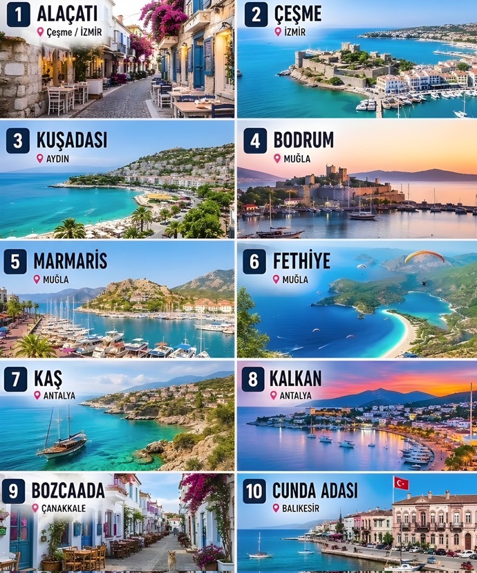 Bir ay boyunca birinde kalma şansınız olsa hangi tatil yeri olurdu?