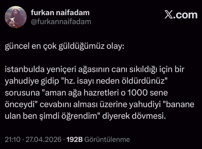 Ne yani bizde mi var yapalım aynısını 😂😂?