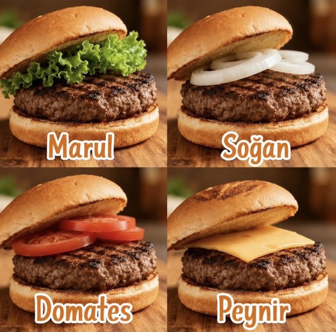 Hamburgerinden hangi malzemeyi çıkarırdın?