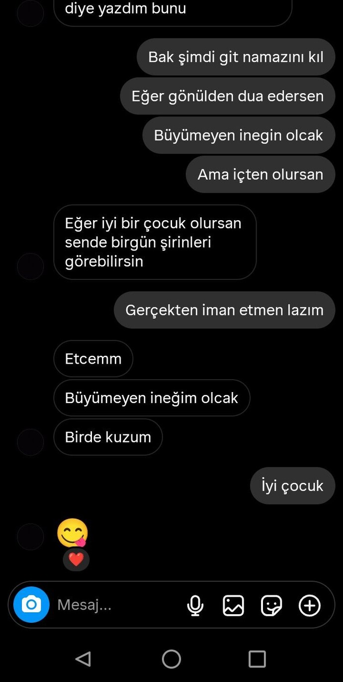 Olgun erkek isterken konuştuğun erkeklerin olgunluk seviyesi niye bu?