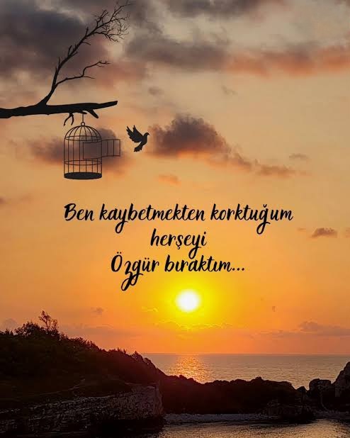 Kendini özgür bıraktığında; yapacak oldukların mı, yoksa sahip olduklarını kaybetmek mi daha çok korkutuyor seni?