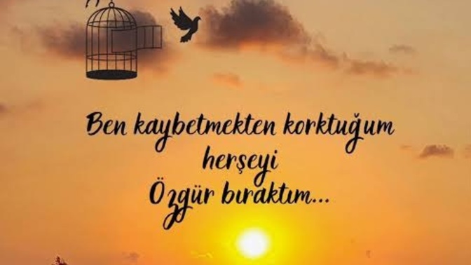 Kendini özgür bıraktığında; yapacak oldukların mı, yoksa sahip olduklarını kaybetmek mi daha çok korkutuyor seni?