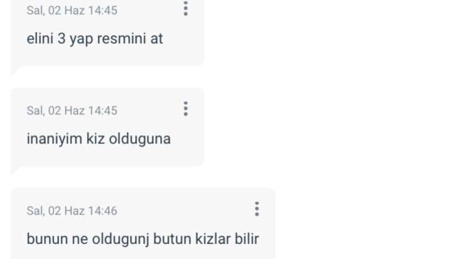 Kızlar bunun anlamı ne?