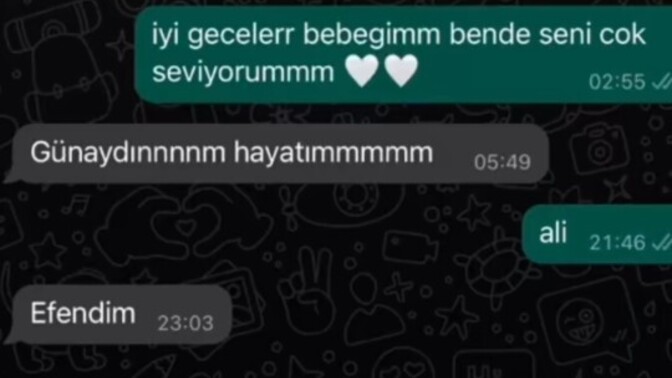 Ayrılık mesajı attınızmı hiç?