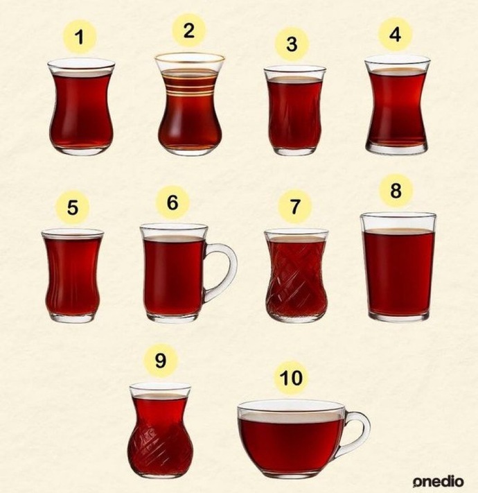 Çayı hangi bardakta içmeyi tercih ediyorsun?
