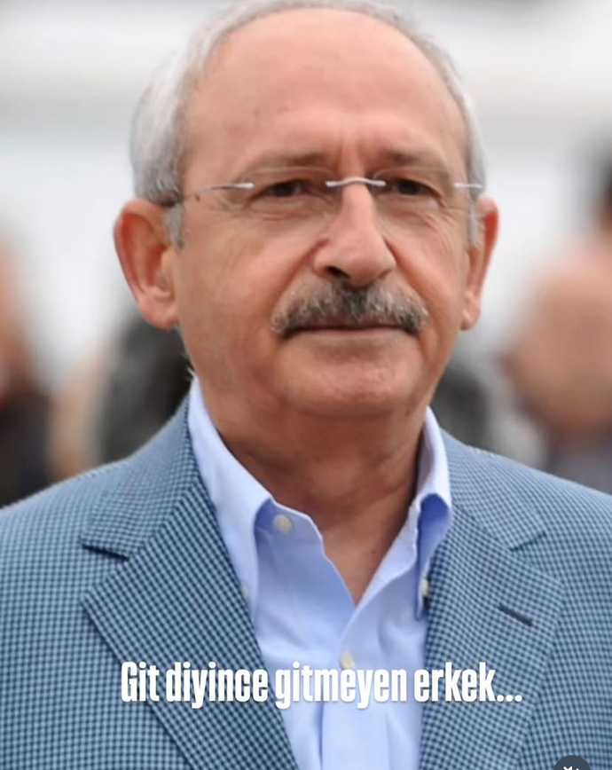 Sahiden git deyince gitmeyen erkek var mı?