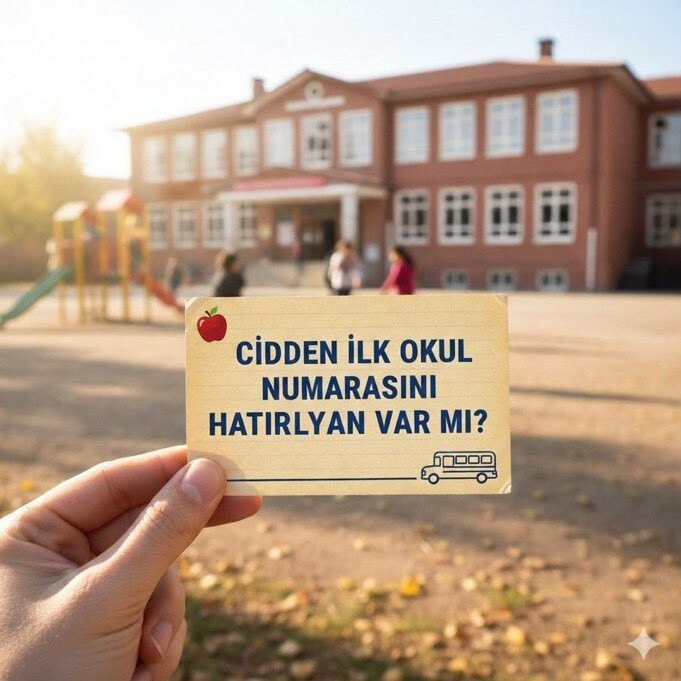 Ilkokulda okul numaranız kaçtı, hala hatırlıyor musunuz?