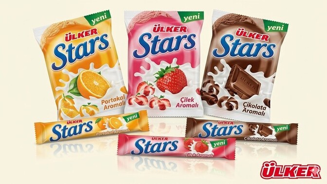 Ülker Stars şekerlerinden yidin mi hiç?