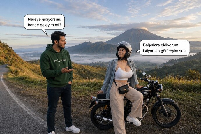 Gidiyor musunuz, nereye gidiyorsunuz?