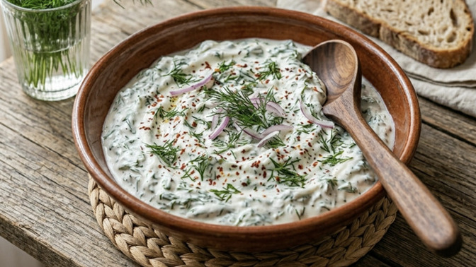 Yoğurtlu dereotu salatası sever misiniz?