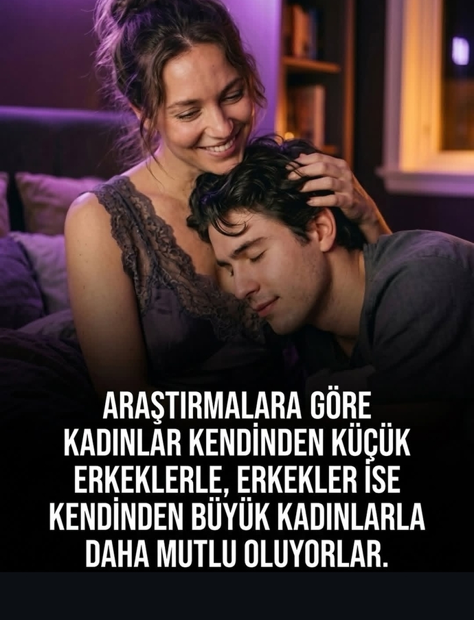 Sizcede böyle mi yaş farkl mutluluk mu verir?