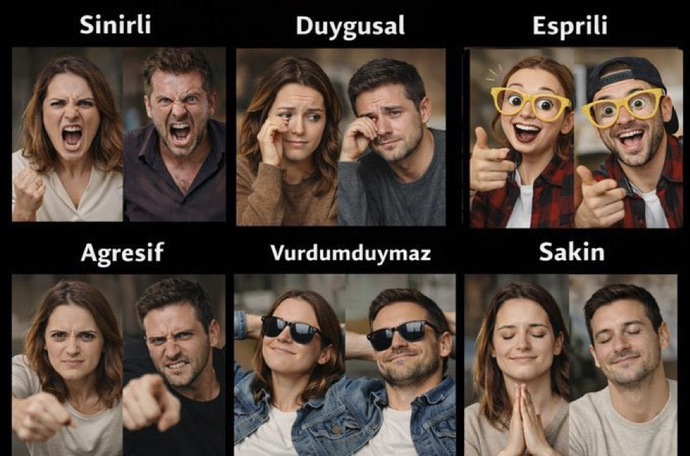 Senin karakterin hangisi?