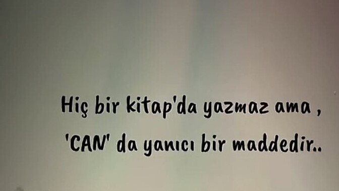 Sizin kitabınız da ne yazmaz?