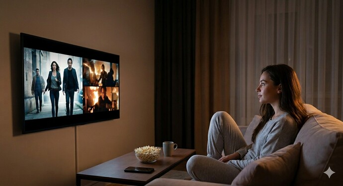 Telefona bakmadan dizi, film izleyebilir misin?
