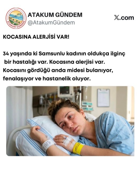 Herhangi bir alerjiniz var mı 🙃?