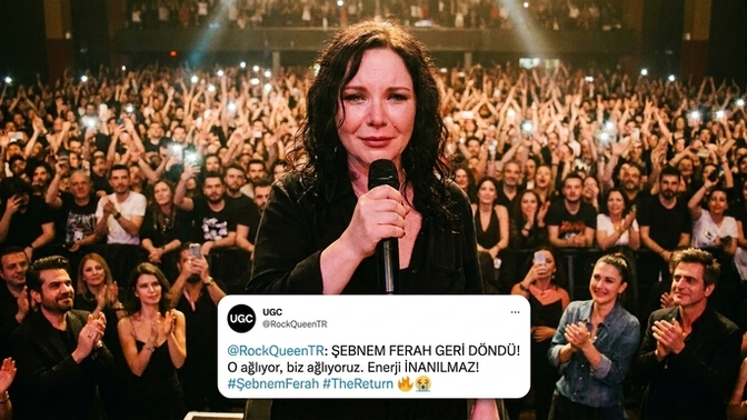 Şebnem Ferah’ın 6 yıl sonra sahnelere dönüşü olay oldu! 👸🏻 Orada olmak ister miydin? 🎤