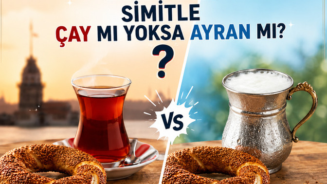 Simitle çay ikilisi mi yoksa ayran ikilisi mi güzel oluyor?