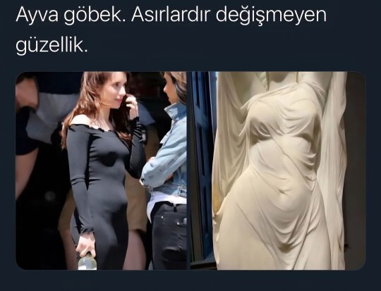 Kızlar böyle ayva göbek bırakmak çok mu zor?