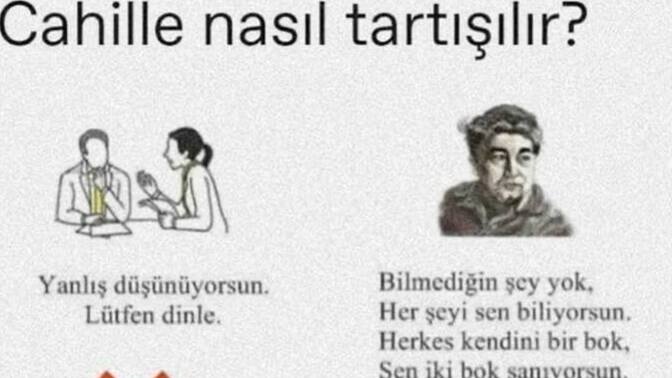 Cahille tartışmaya girer misiniz?