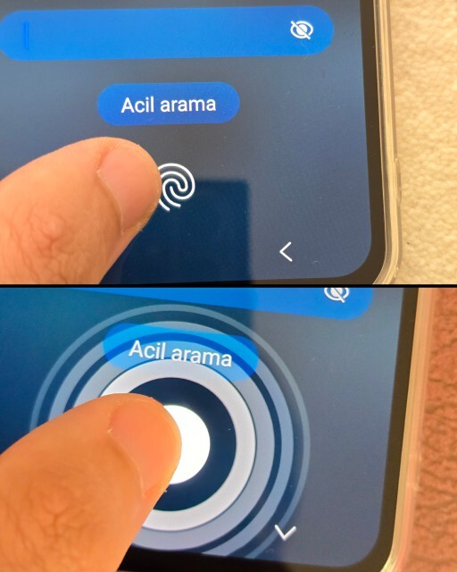 Telefonunuz da parmak izi kullanıyor musunuz parmak izi Optik mi ultrasonik mi?
