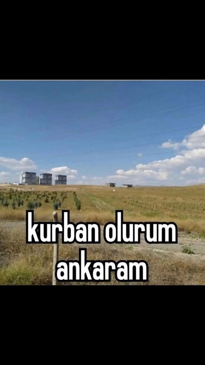 Ankara yı niye sevmiyorsun?