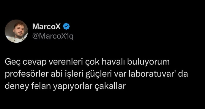 Mesajınıza geç cevap verenlere sinir oluyor musunuz?