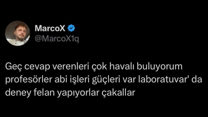 Mesajınıza geç cevap verenlere sinir oluyor musunuz?
