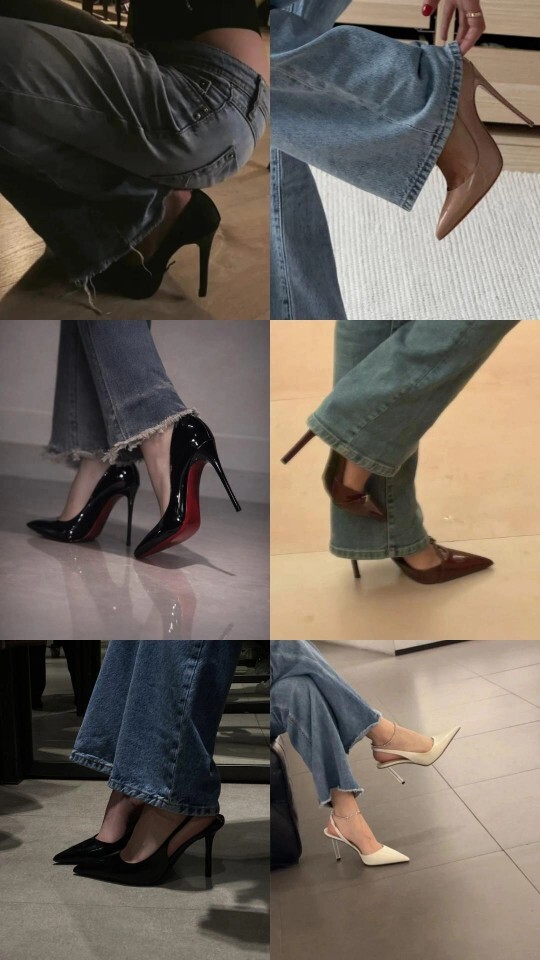 Bol paça pantolon ve stiletto kombosu neden bu kadar çekici?