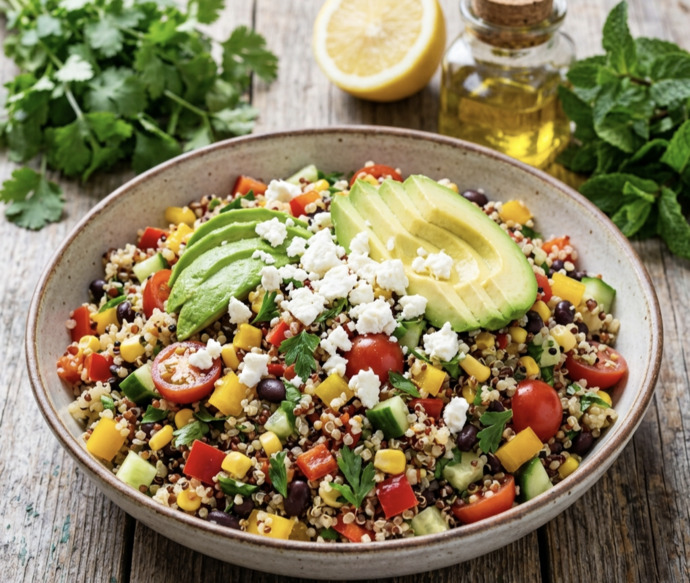 Yulaf salatası mı kinoa salatası mı?