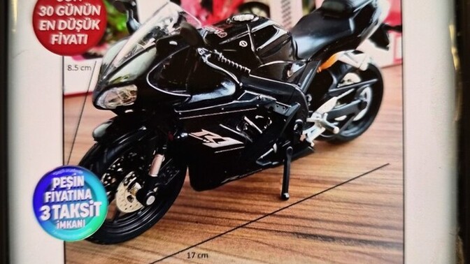 Bu foğtoraftaki motor yazılanla aynı mi?