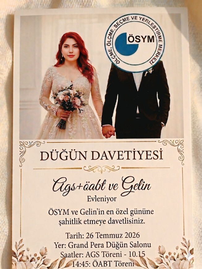 Düğünüm olsa gelir miydiniz?