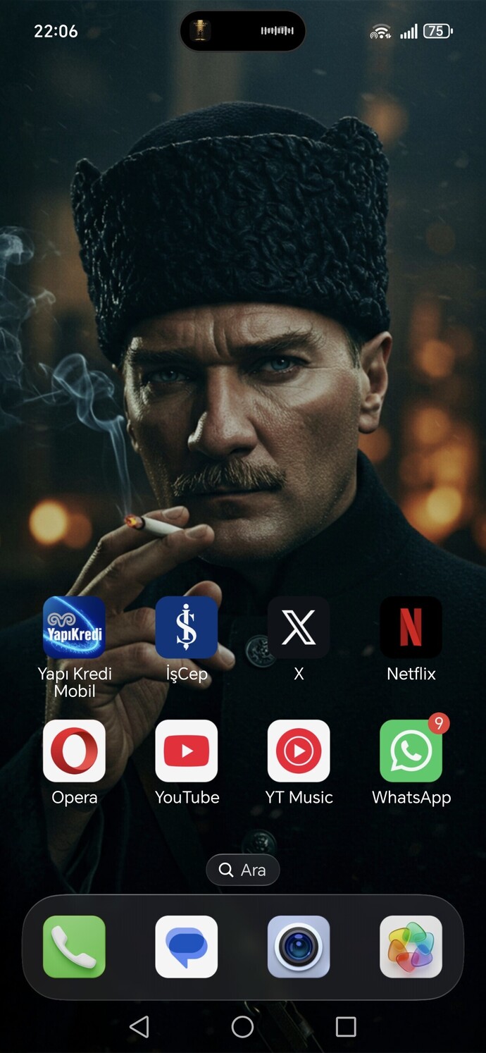 Kilit ekranınızda hangi fotograf var?