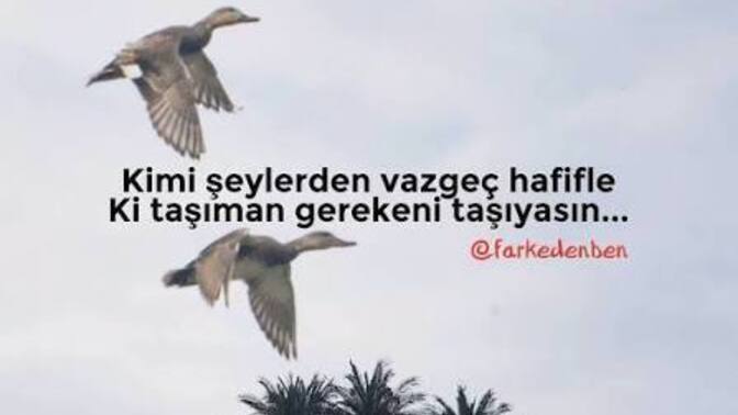 Yüklerinizden kurtuldunuz mu?