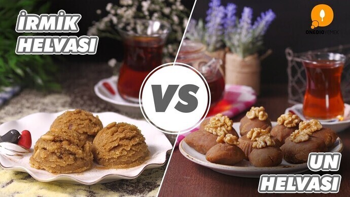 Un helvası mı, irmik helvası mı daha lezzetli?