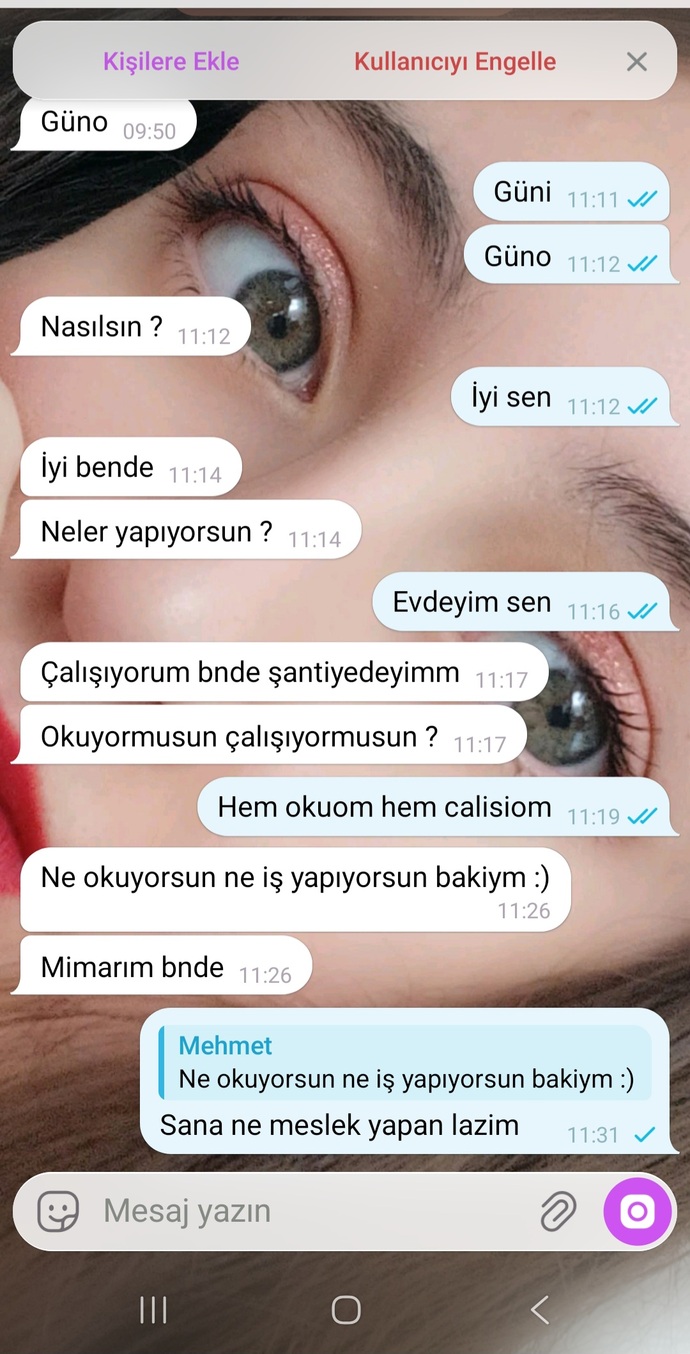Ilk tanışmada özellikle mesleğimi soran insanlara sinir olmam normal mi, haksız mıyım paragöz gibi geliolar?