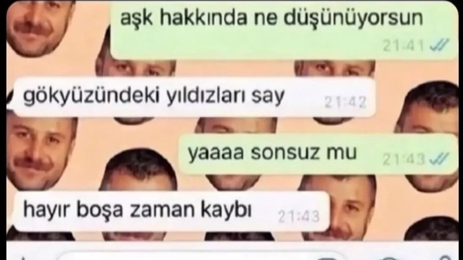 Sitede herkes herkesle sevgili oluyor gibi aşk ilişkileri hakkında ne düşünüyorsunuz?