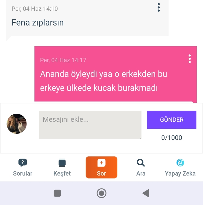 Bazı kişiler küfürü hakk ediyor mu? bu sitede bazılarınızın yakınlarına acıyorum nasıl bir sapık zihniyetle aynı ortamdalar?