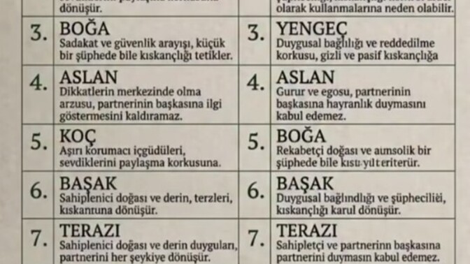 İyiiii Akşamlarr Burçlarda kıskançlıkk gelin bakim nasıl kıskançsınız 😅?