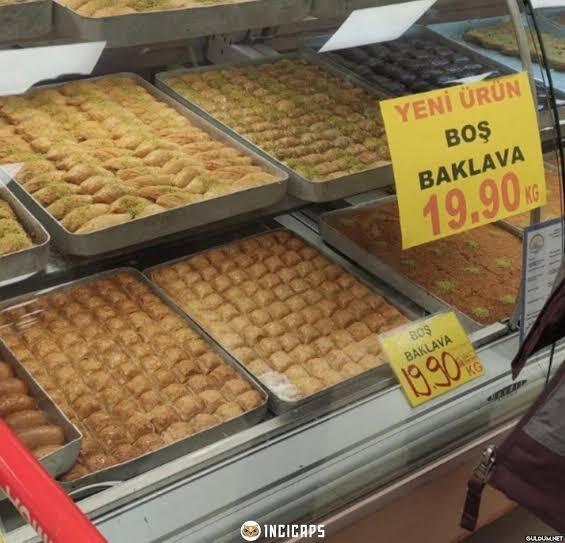 Baklava sever misiniz?