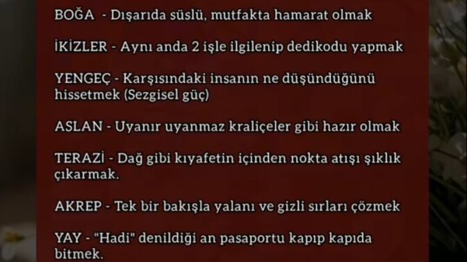 Buçların süper gücü neymiş?
