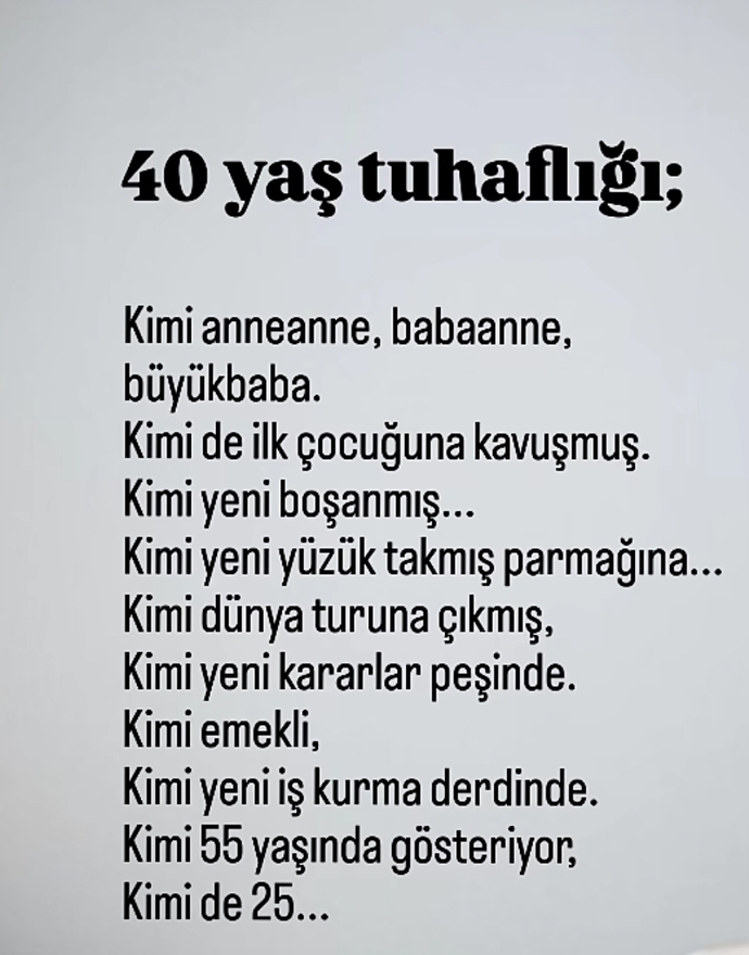 Tam kaos yaşı😄