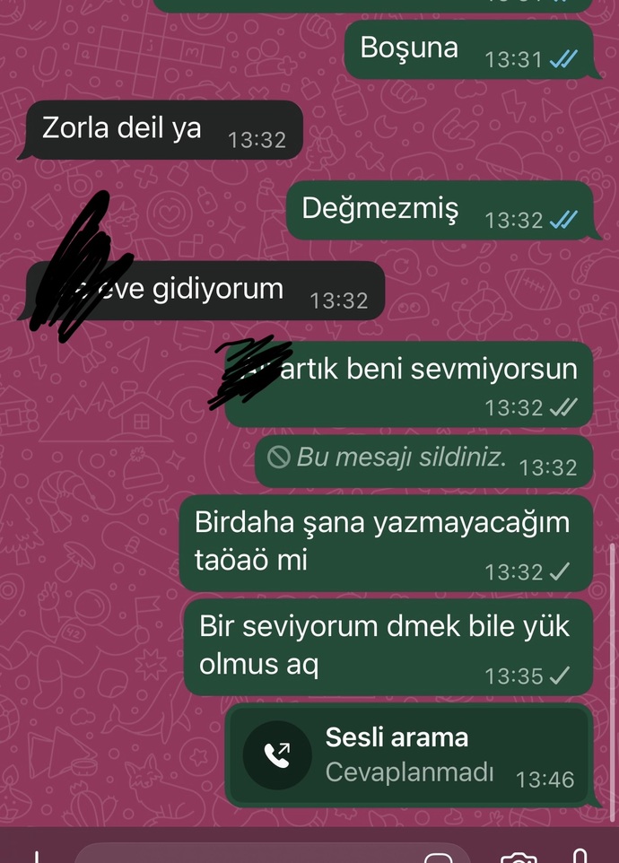 Sevgisi bitmiş mi sizce erkek arkadaşımın?