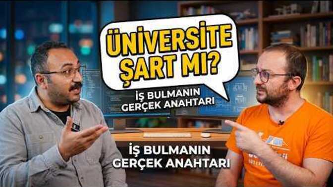 Üniversite diploması gerçekten iş bulmanın tek yolu mu? Yoksa başarı için farklı anahtarlar mı gerekiyor?
