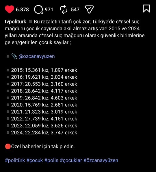 Hadım olması için Türkiye neyi bekliyor sizce?