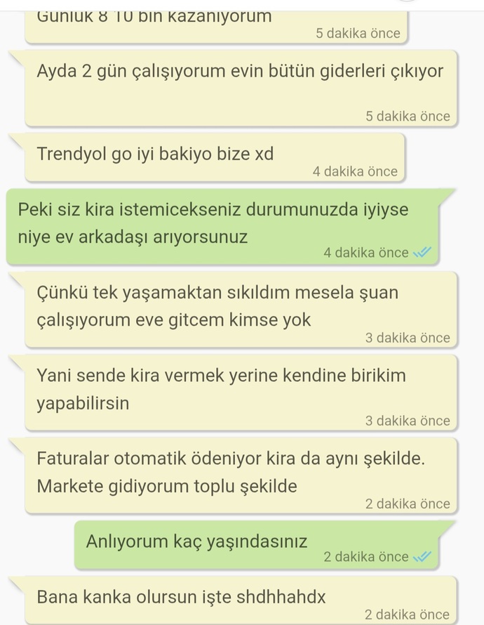 Ev arkadaşı kiraya karışmayıp sadece fatura istiyorsa bu dolandırıcılık mı, siz olsanız güvenir miydiniz?