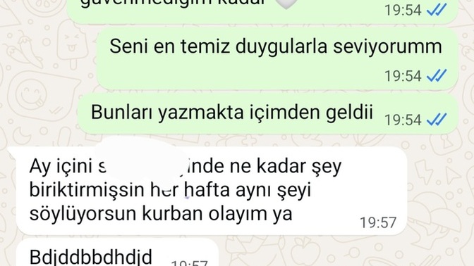 Sevgilim mesajıma böyle cevap verdi, sizce ne demek istemiş olabilir?