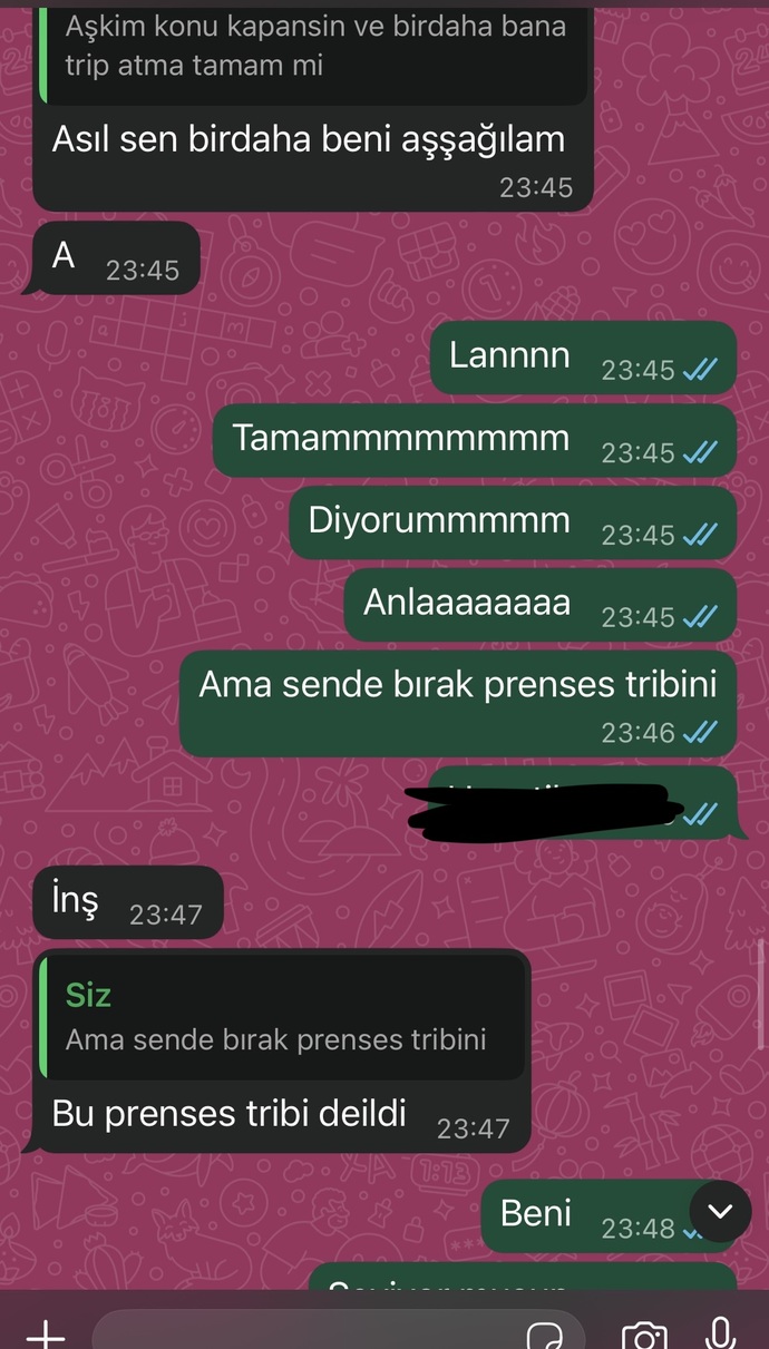 Tartışıp barıştıktan sonra hâlâ geç yazan sevgili istemiyor mudur?