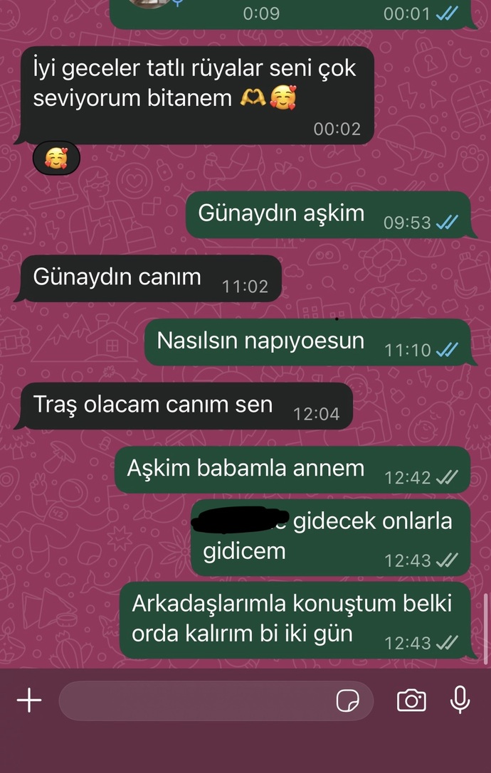 Tartışıp barıştıktan sonra hâlâ geç yazan sevgili istemiyor mudur?