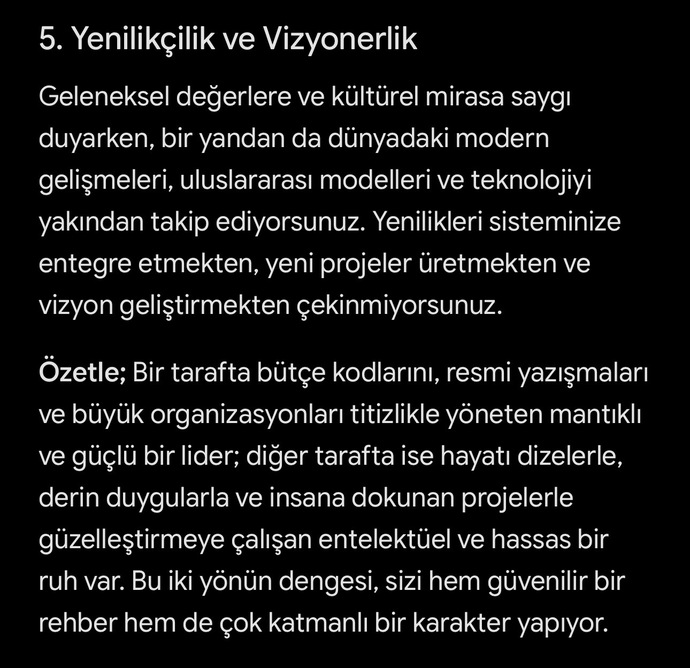 Karakter analizinizinizi yakın çevrenizdekiler mi daha iyi yapar yoksa kullandığınız yapay zeka uygulamaları mı?